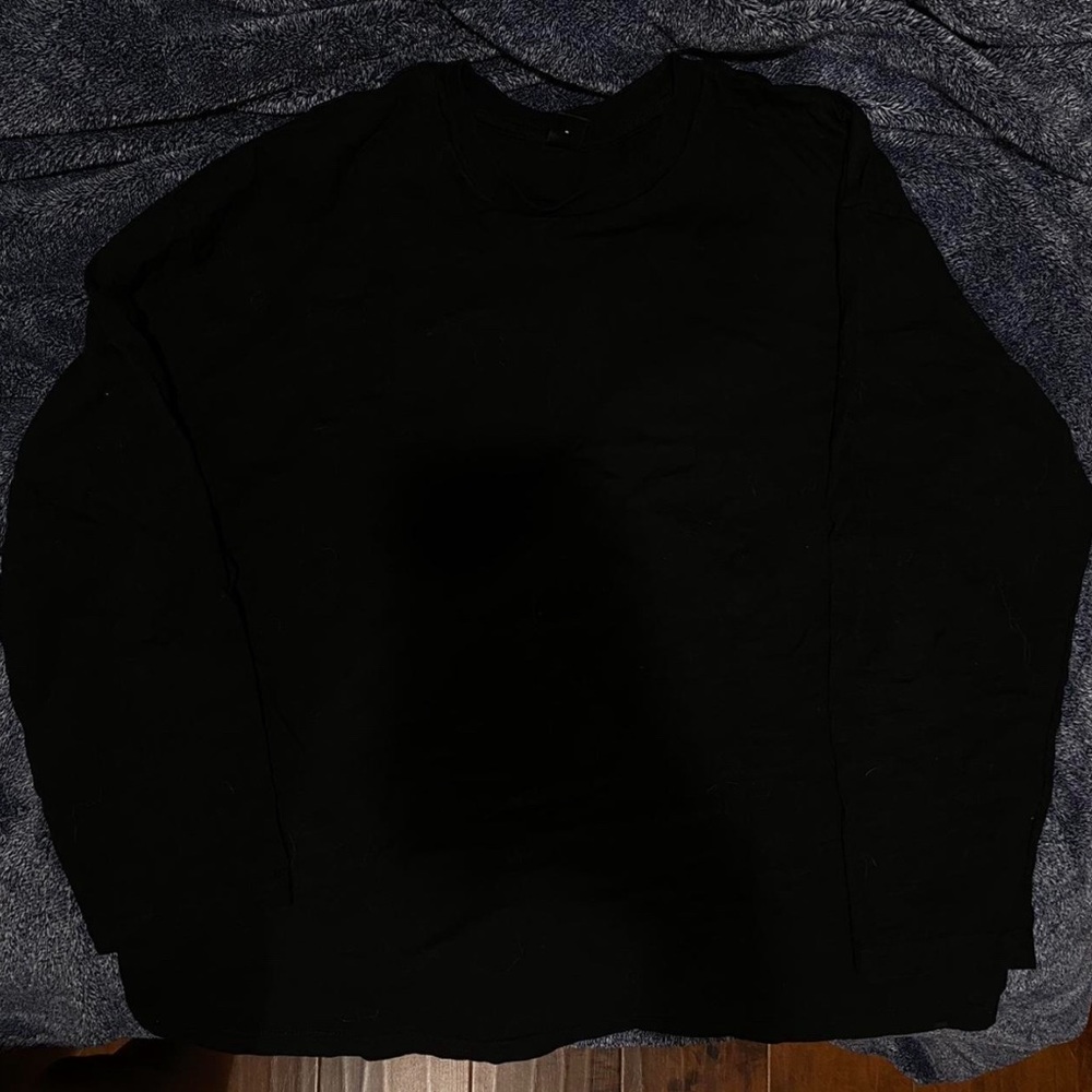 women’s shein black long sleeve